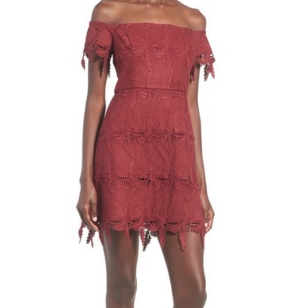 ASTR the Label Off the Shoulder Dress Size Small